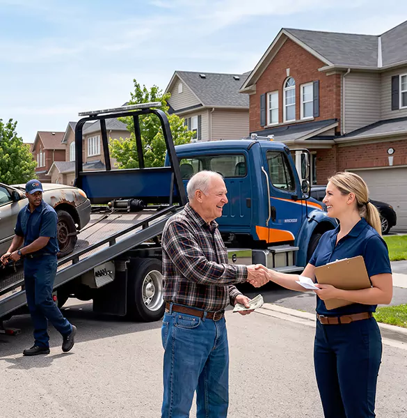 Premier junk cars for cash pick up: your trusted same day car collection service in Milwaukee, WI