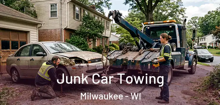 Junk Car Towing Milwaukee - WI