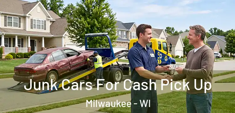 Junk Cars For Cash Pick Up Milwaukee - WI