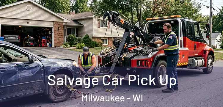 Salvage Car Pick Up Milwaukee - WI