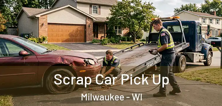 Scrap Car Pick Up Milwaukee - WI